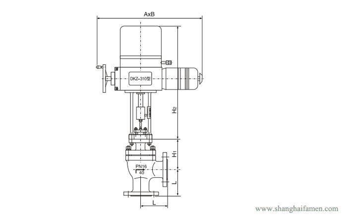 電動角形調節閥6