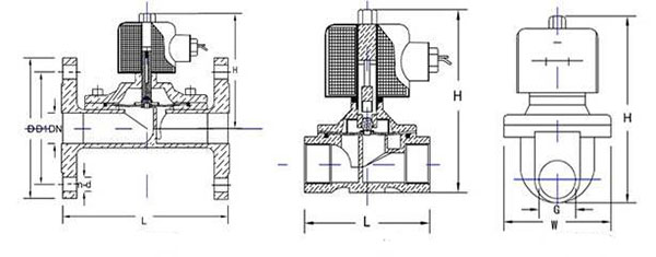 低壓燃氣黃銅電磁閥結(jié)構(gòu)圖