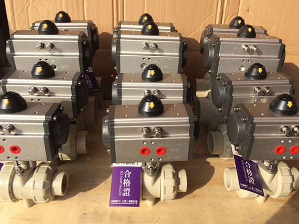 PPH氣動(dòng)球閥